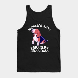 World's Best Beagle Grandma Tank Top